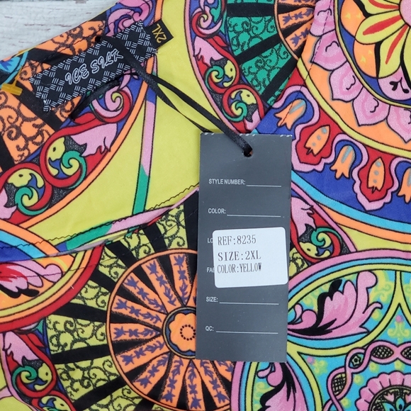 Ice silk dress/ tunic top. NWT  2xl - Picture 3 of 8